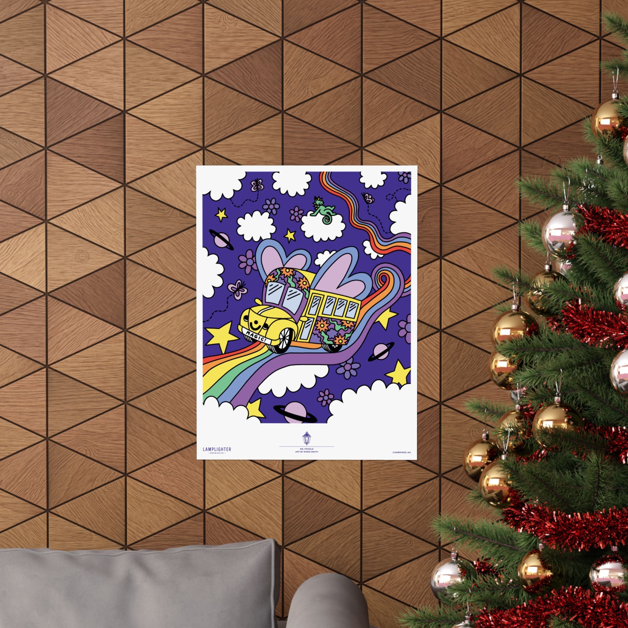 Ms. Frizzle Can Art Poster