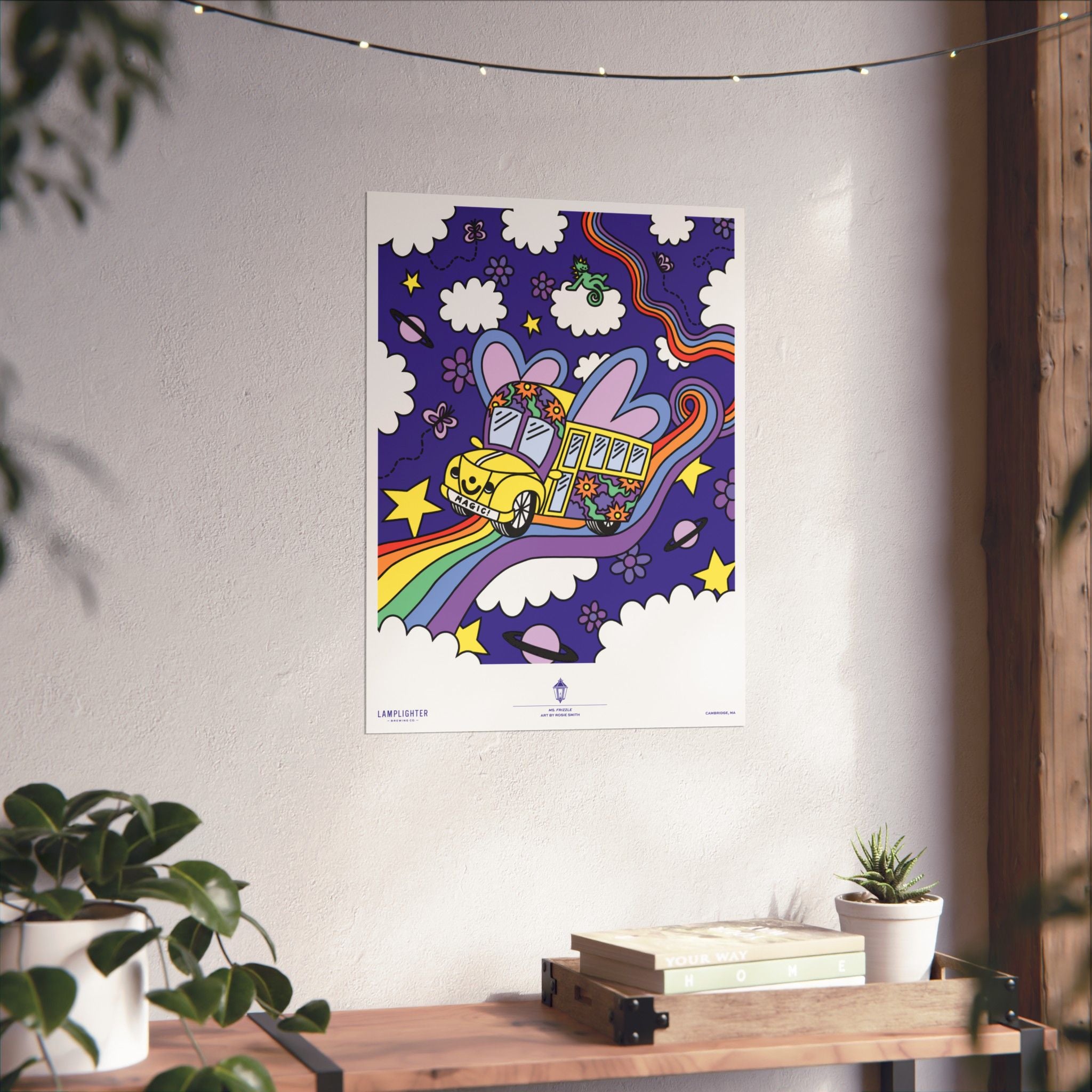 Ms. Frizzle Can Art Poster