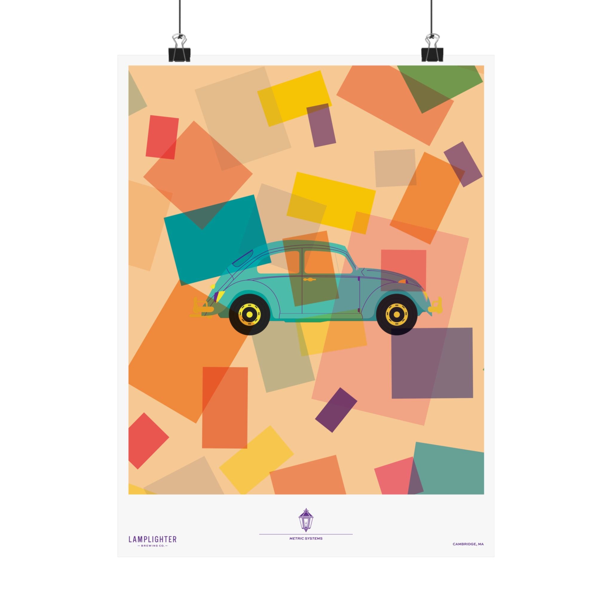 Metric Systems Can Art Poster