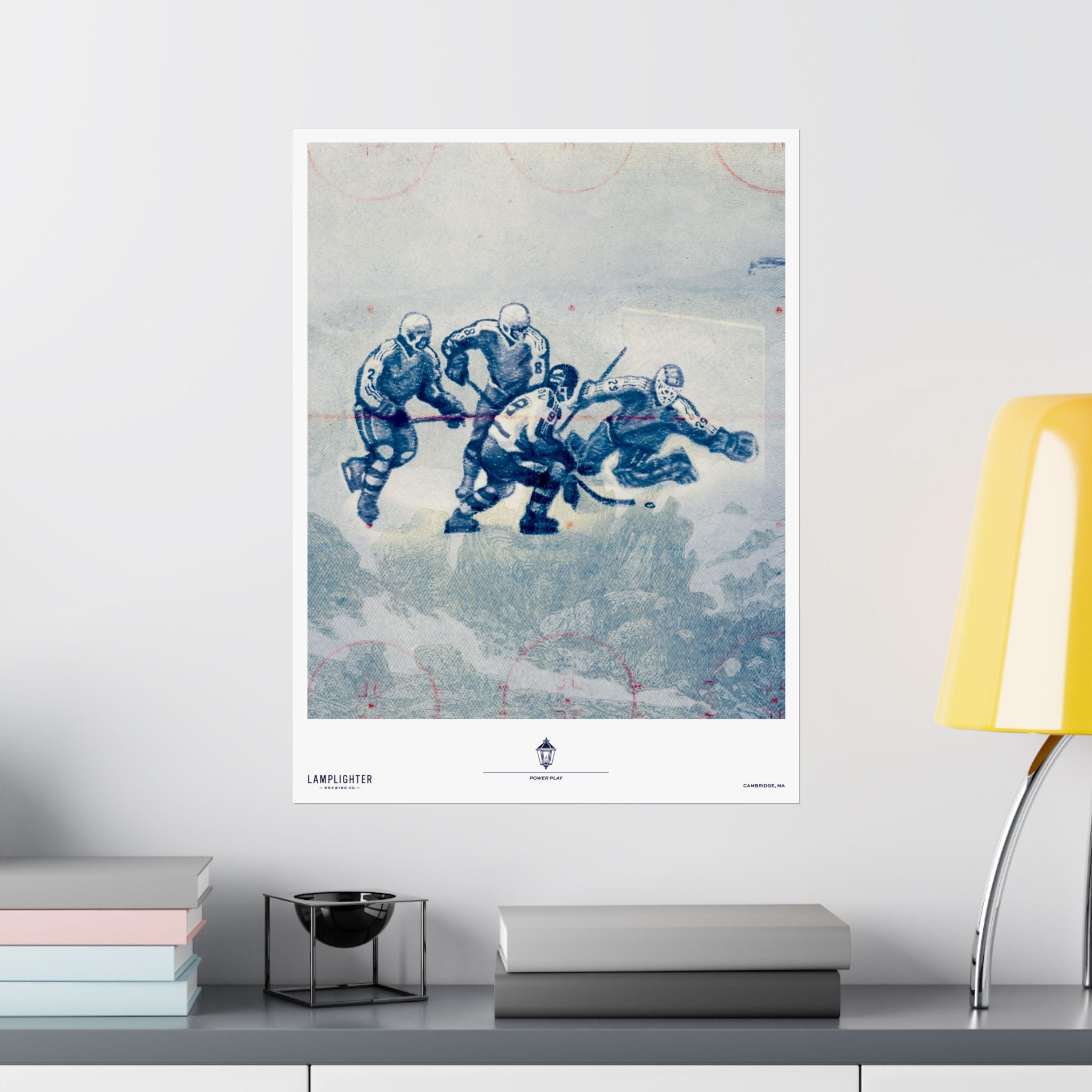 Power Play Can Art Poster – Lamplighter Brewing Co.