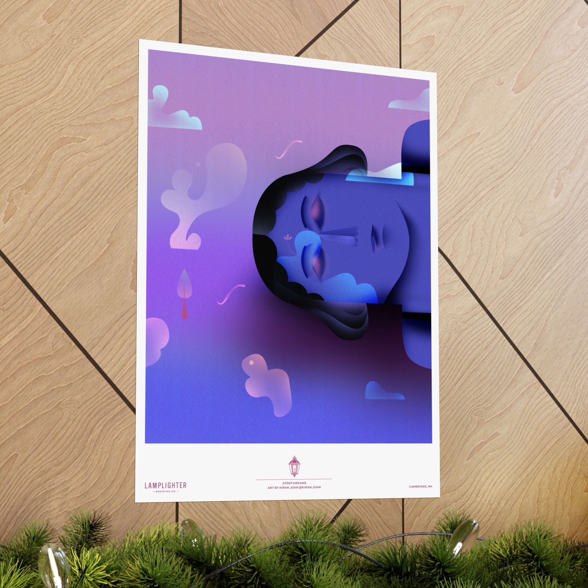 Steep Dreams Can Art Poster