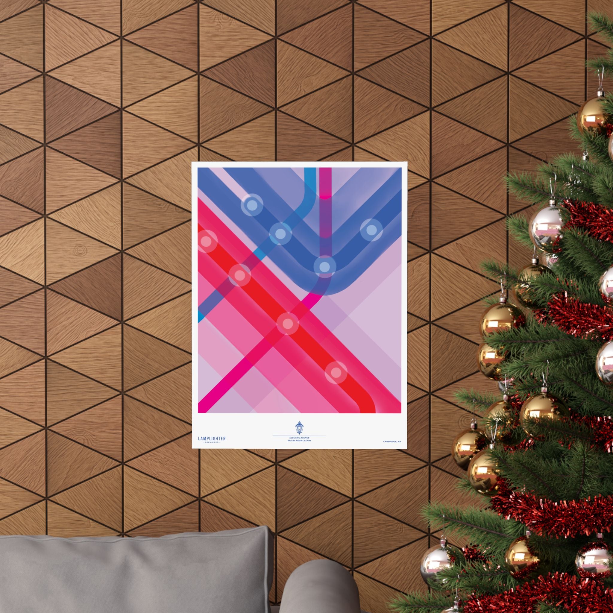 Electric Avenue Can Art Poster