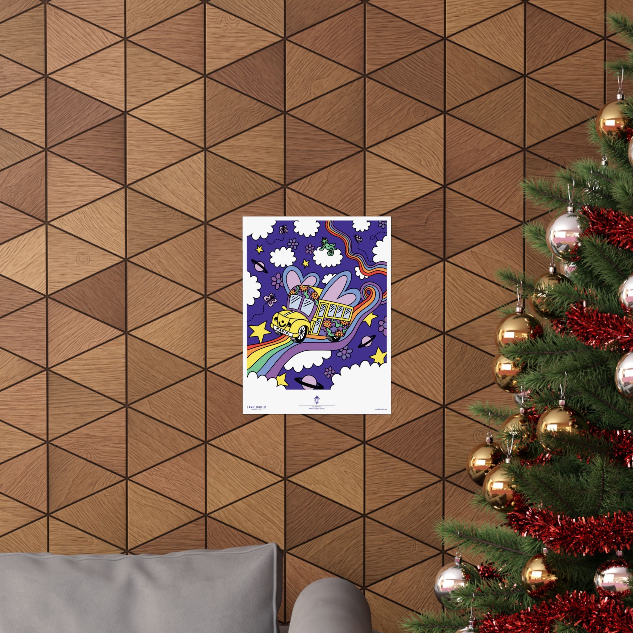 Ms. Frizzle Can Art Poster