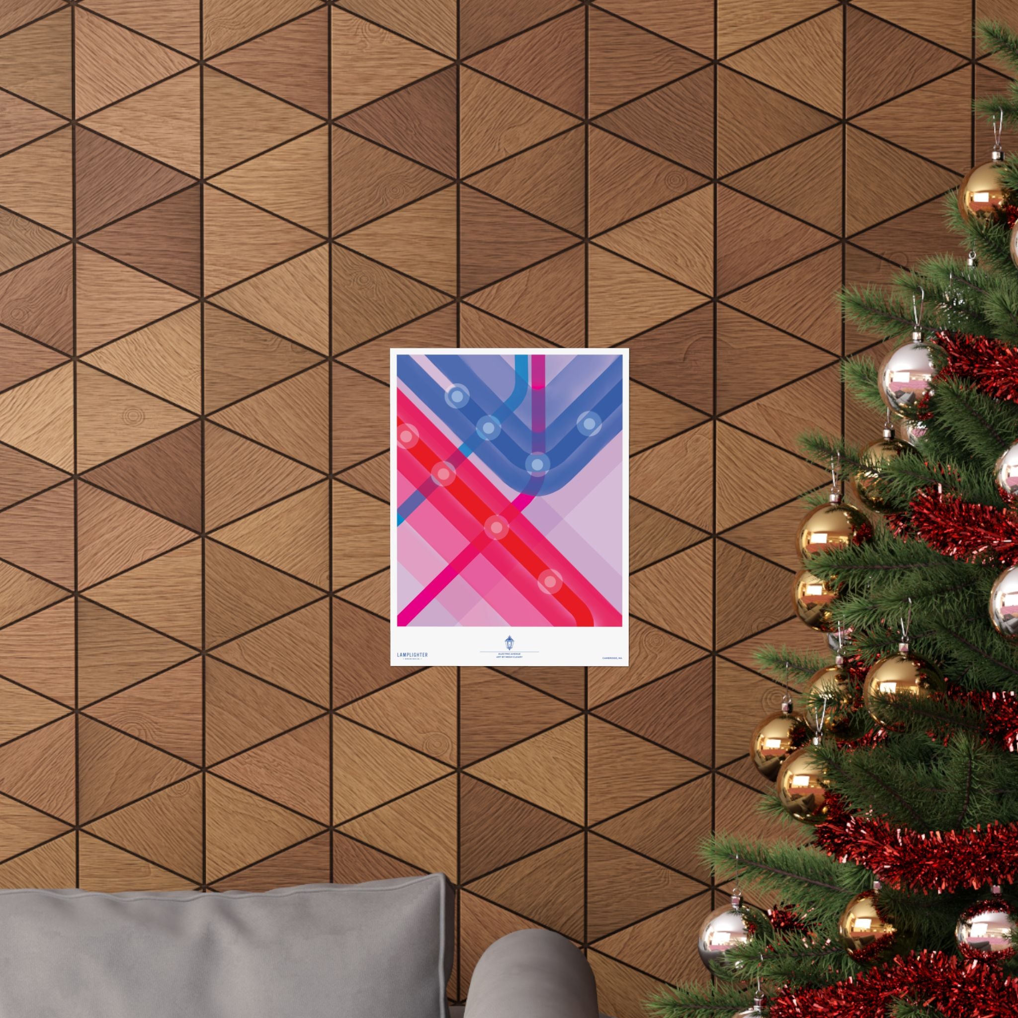 Electric Avenue Can Art Poster