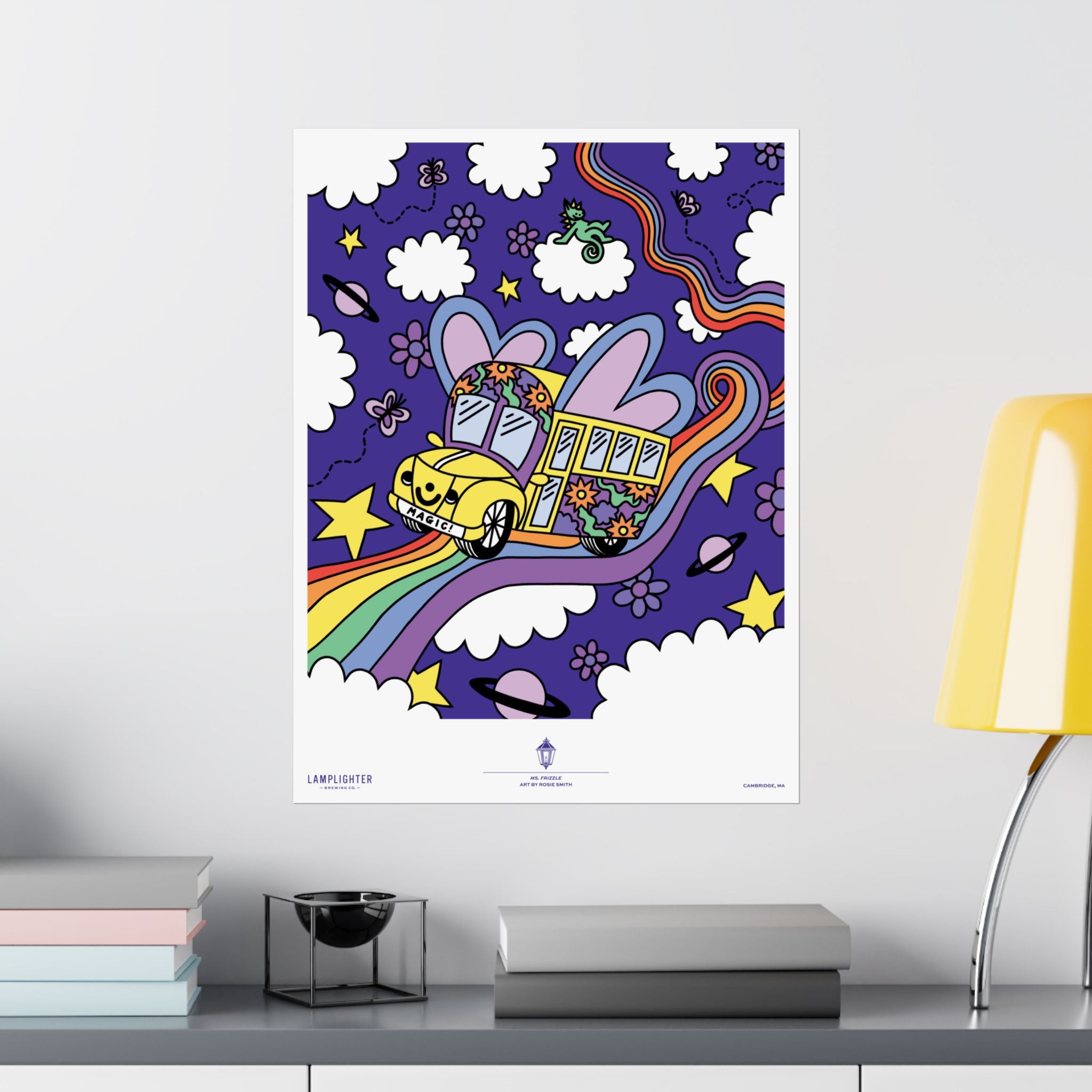 Ms. Frizzle Can Art Poster