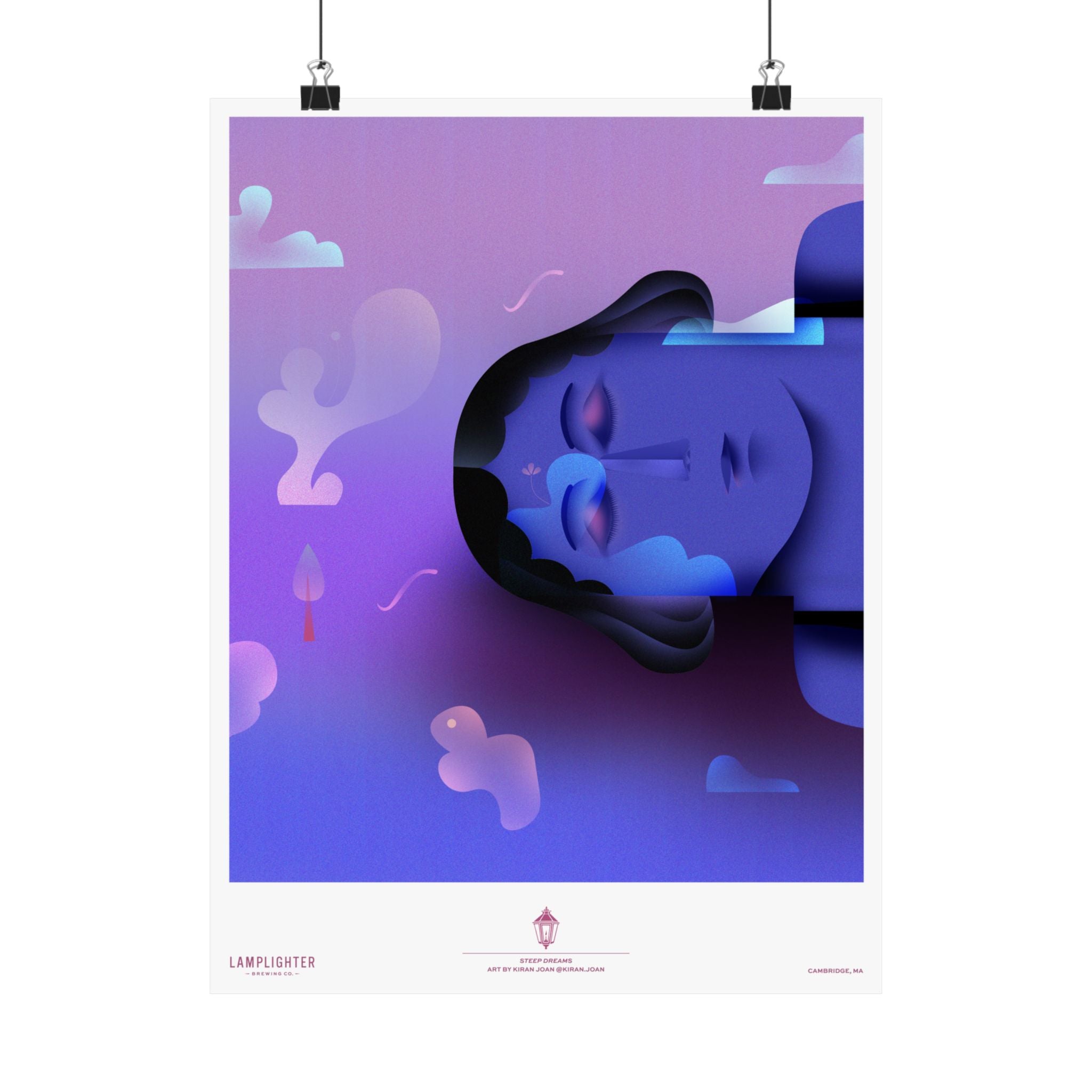 Steep Dreams Can Art Poster