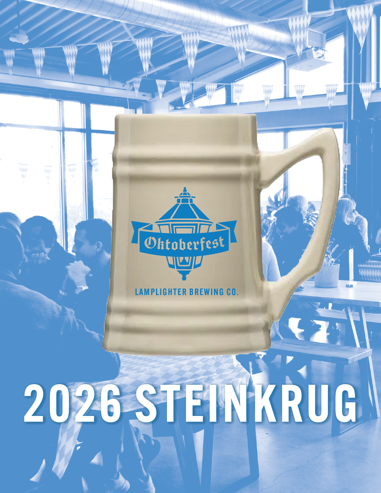 CX Oktoberfest VIP Ticket & Steinkrug