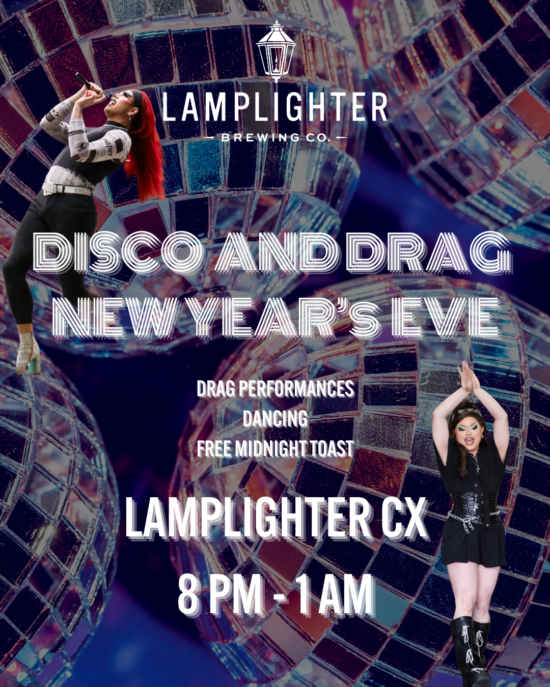 New Year's Eve Disco & Drag at CX