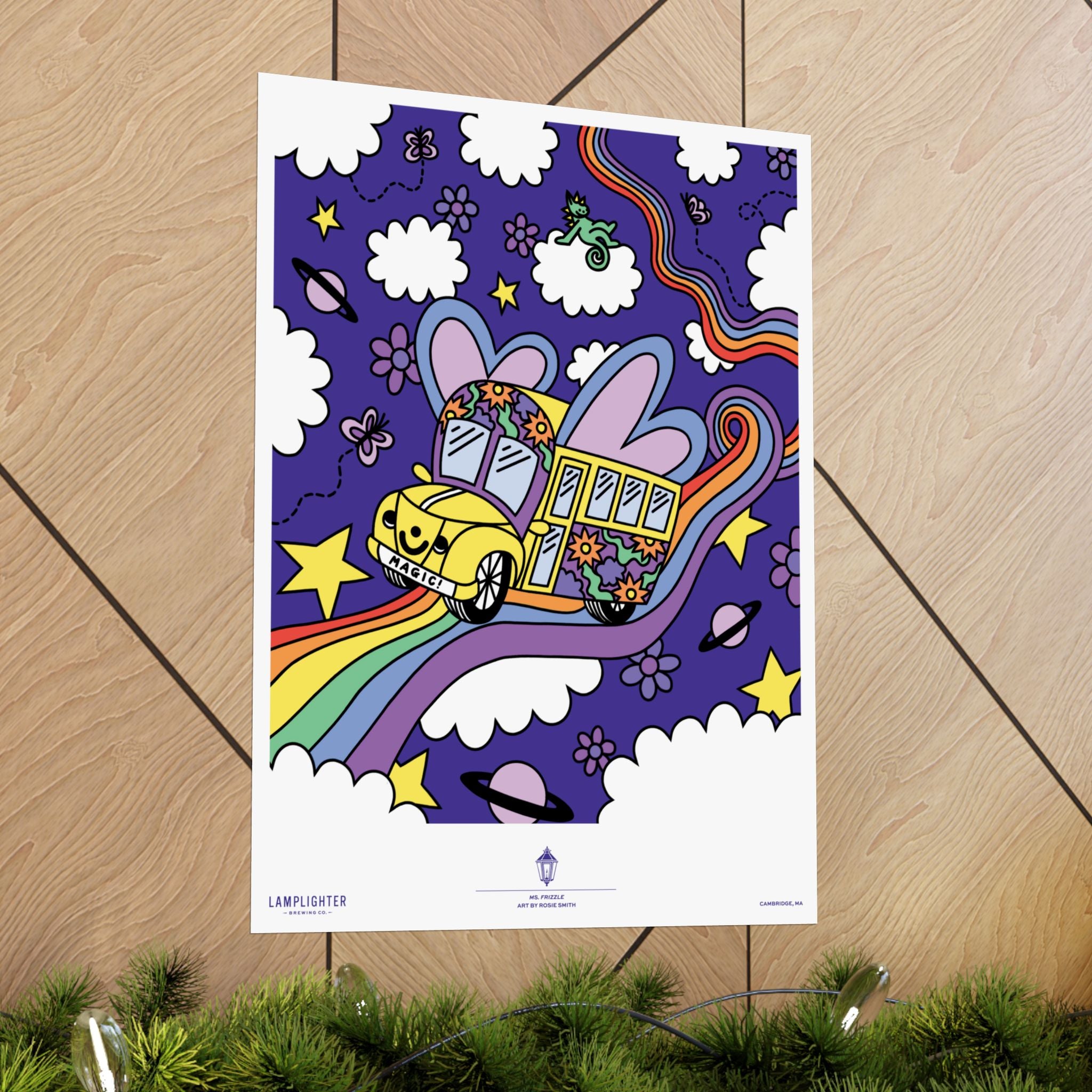 Ms. Frizzle Can Art Poster
