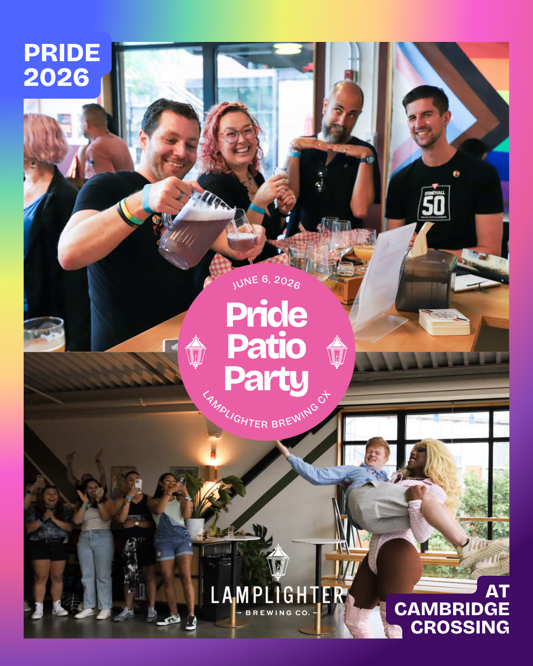 Pride Patio Party at CX