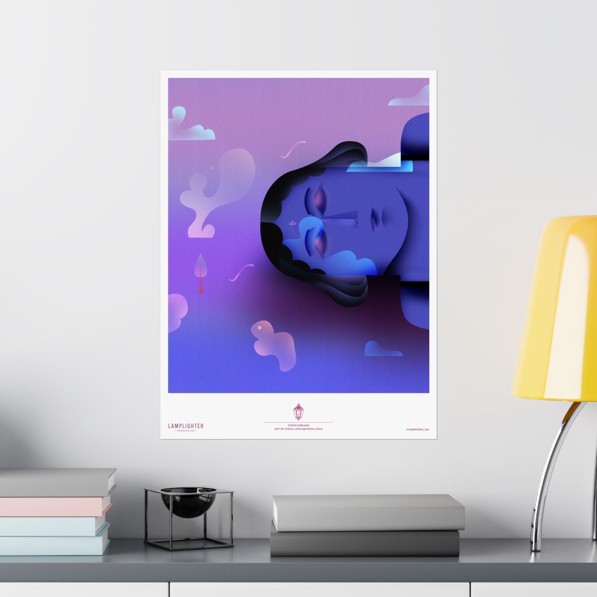 Steep Dreams Can Art Poster