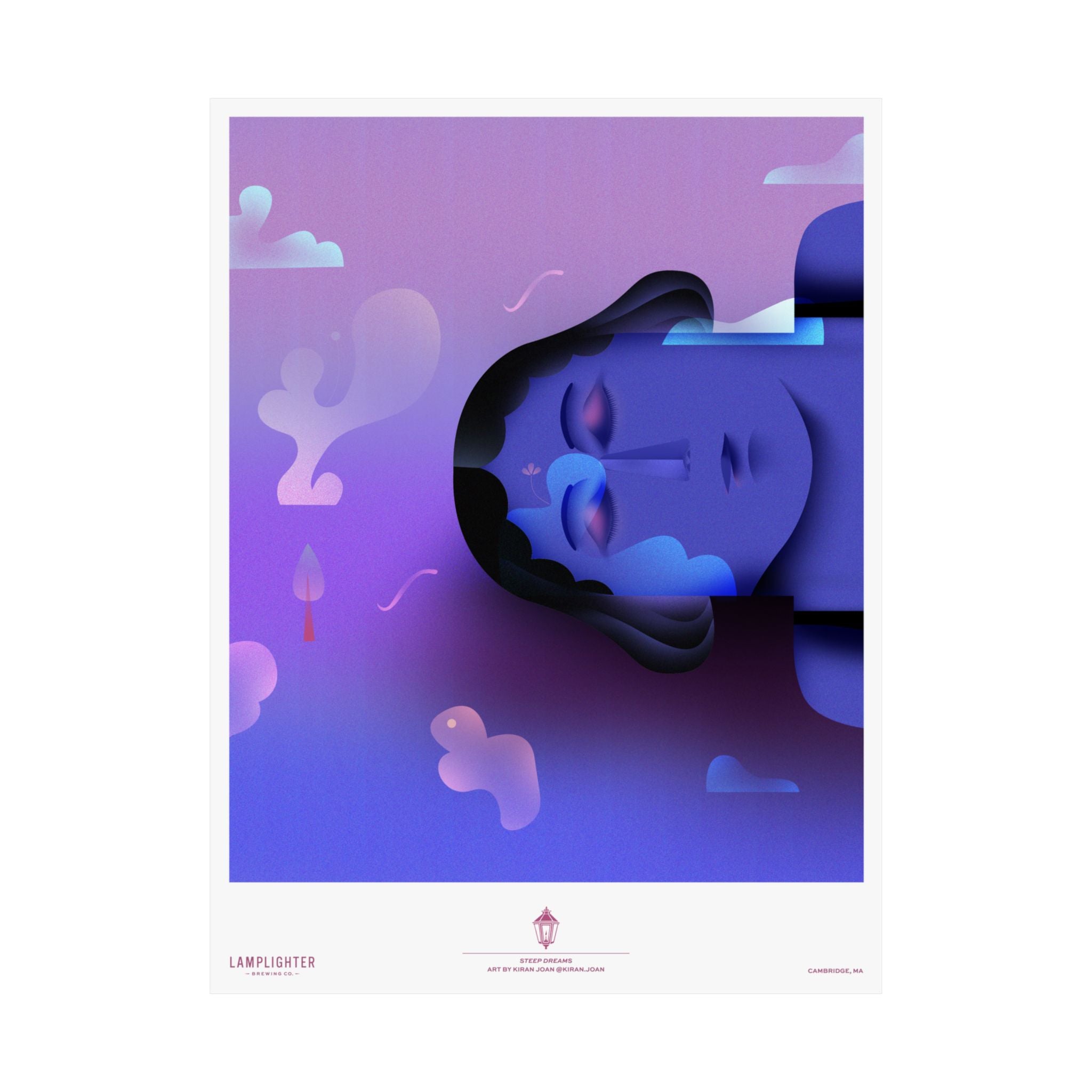Steep Dreams Can Art Poster
