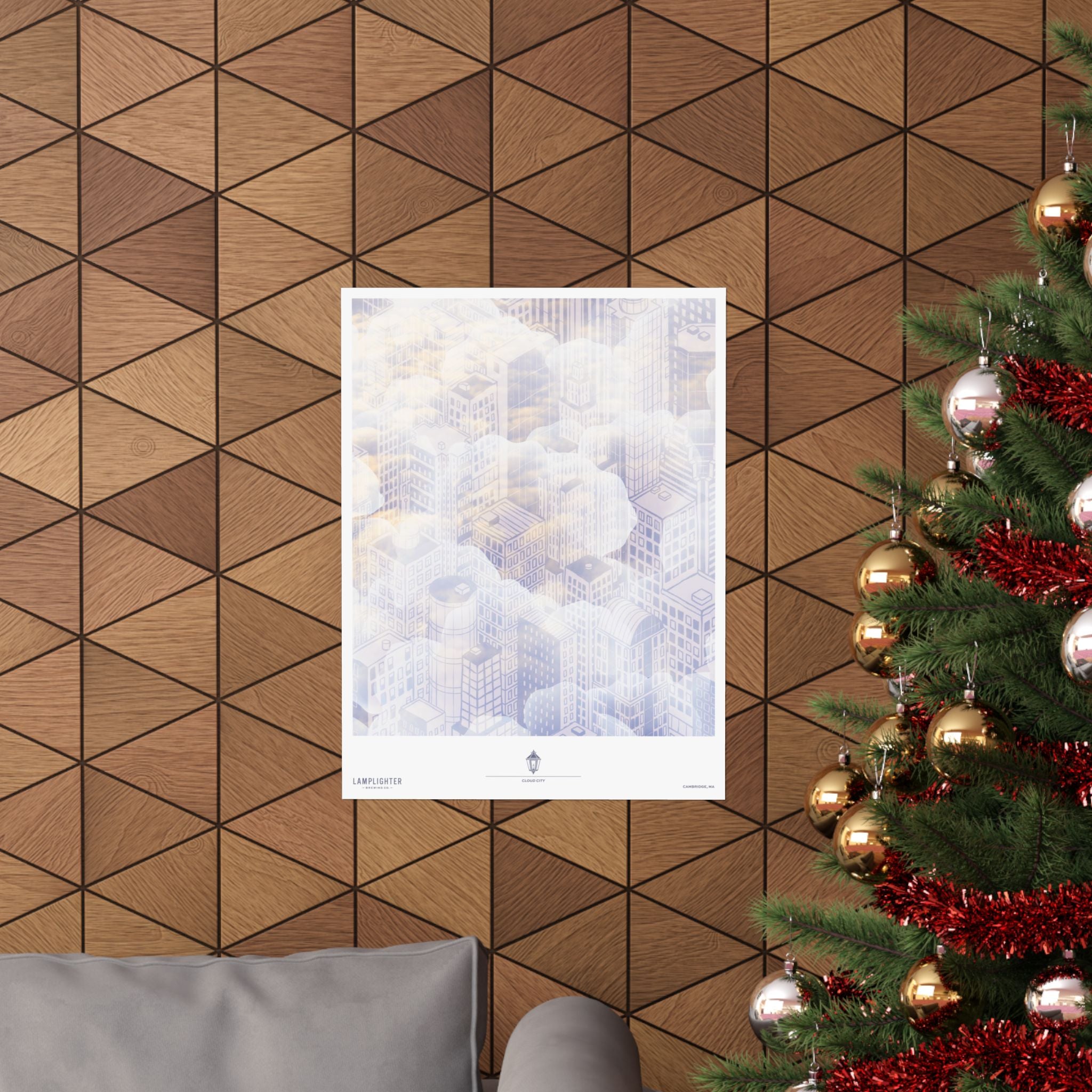 Cloud City Can Art Poster