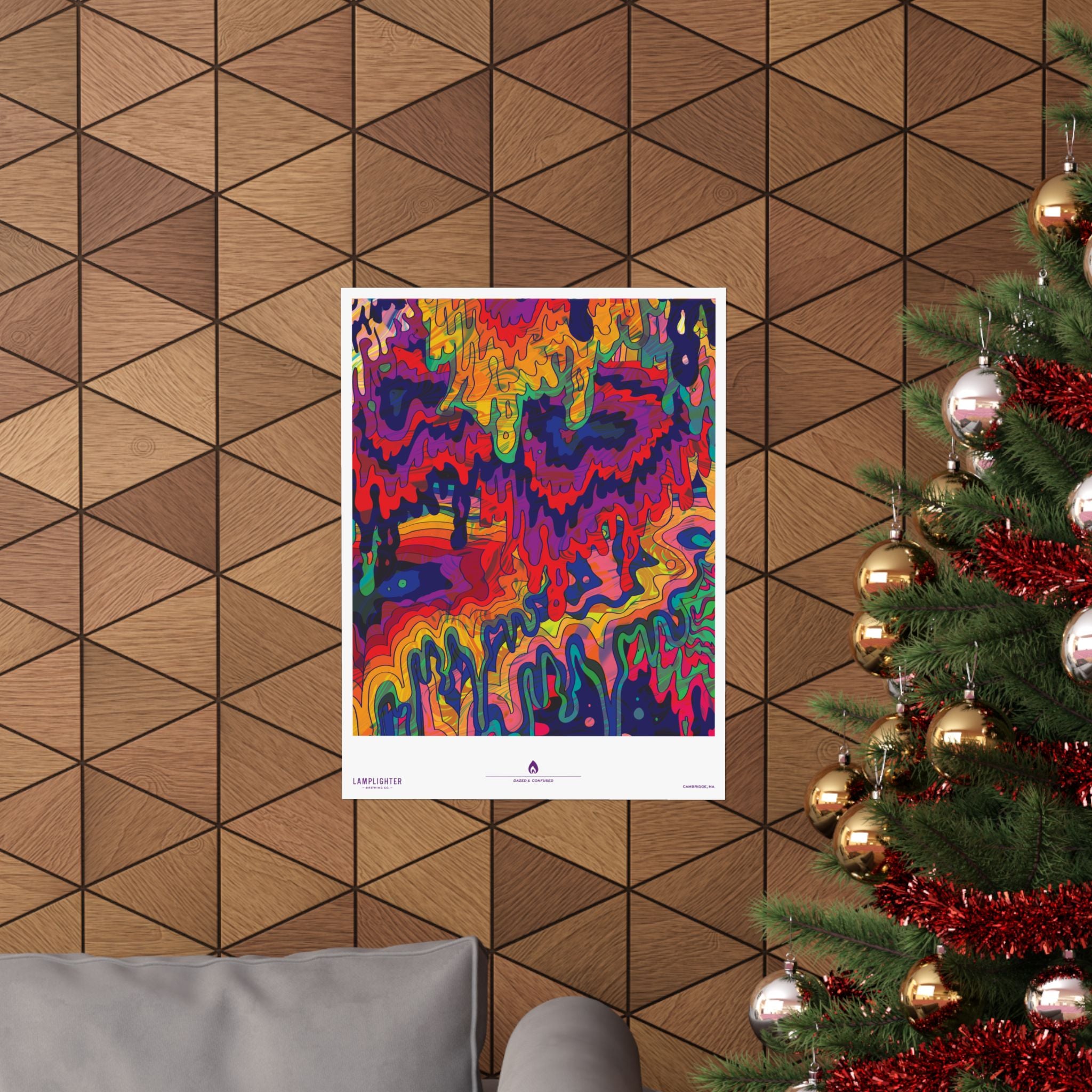 Dazed & Confused Can Art Poster – Lamplighter Brewing Co.