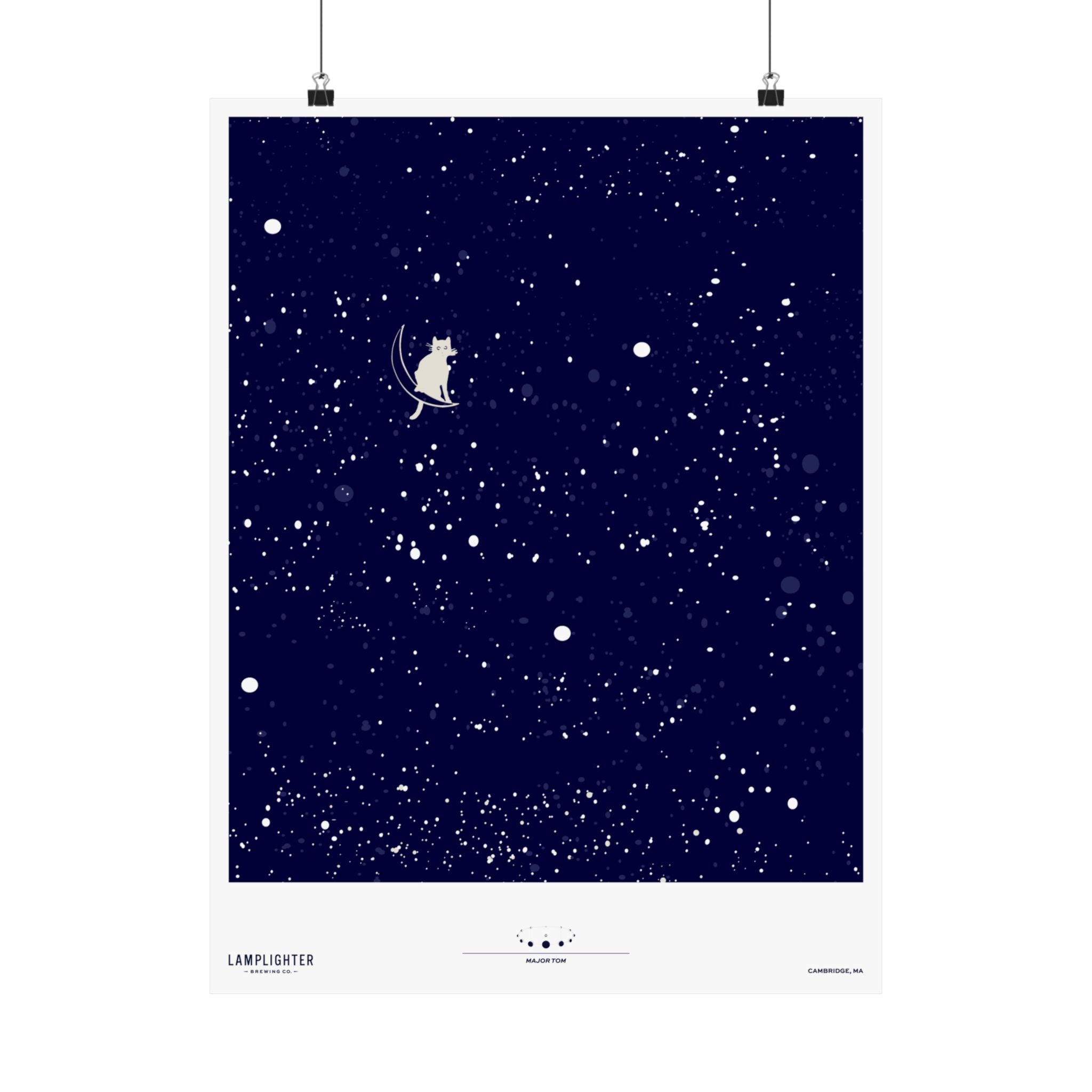 Major Tom Can Art Poster