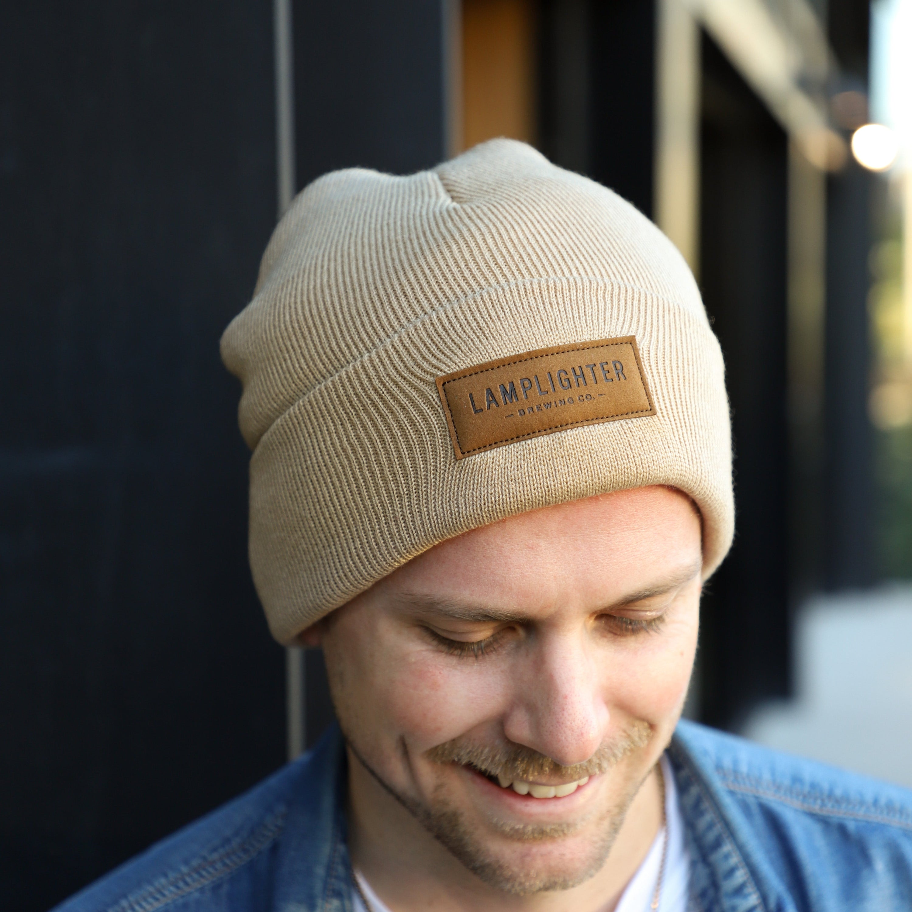 Camel Knit Beanie