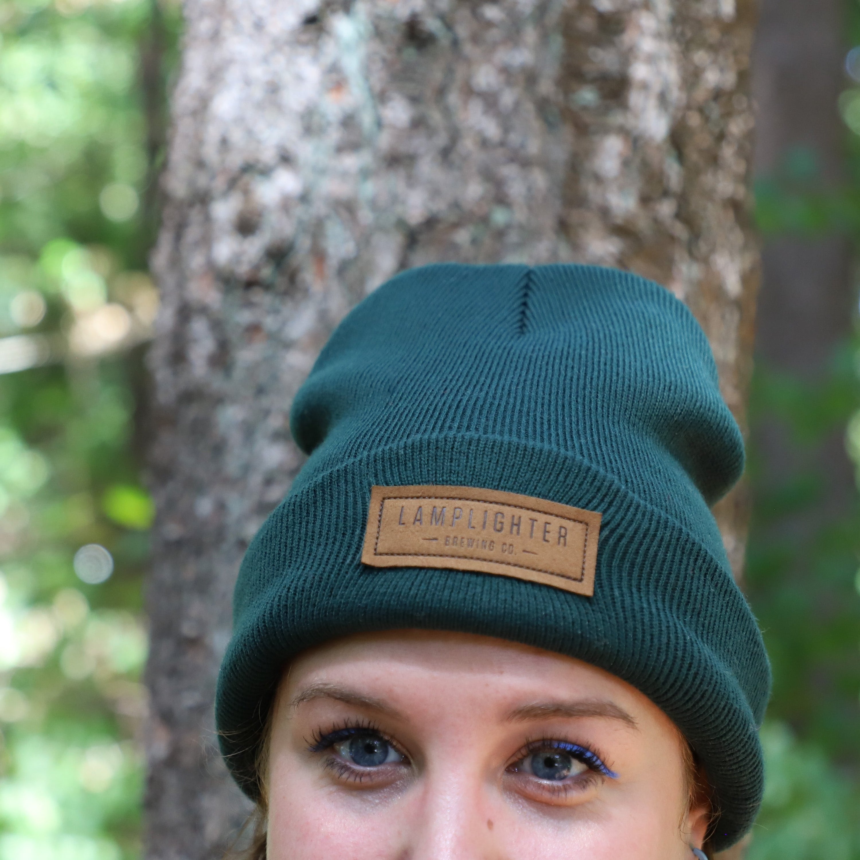 Forest Green Knit Beanie