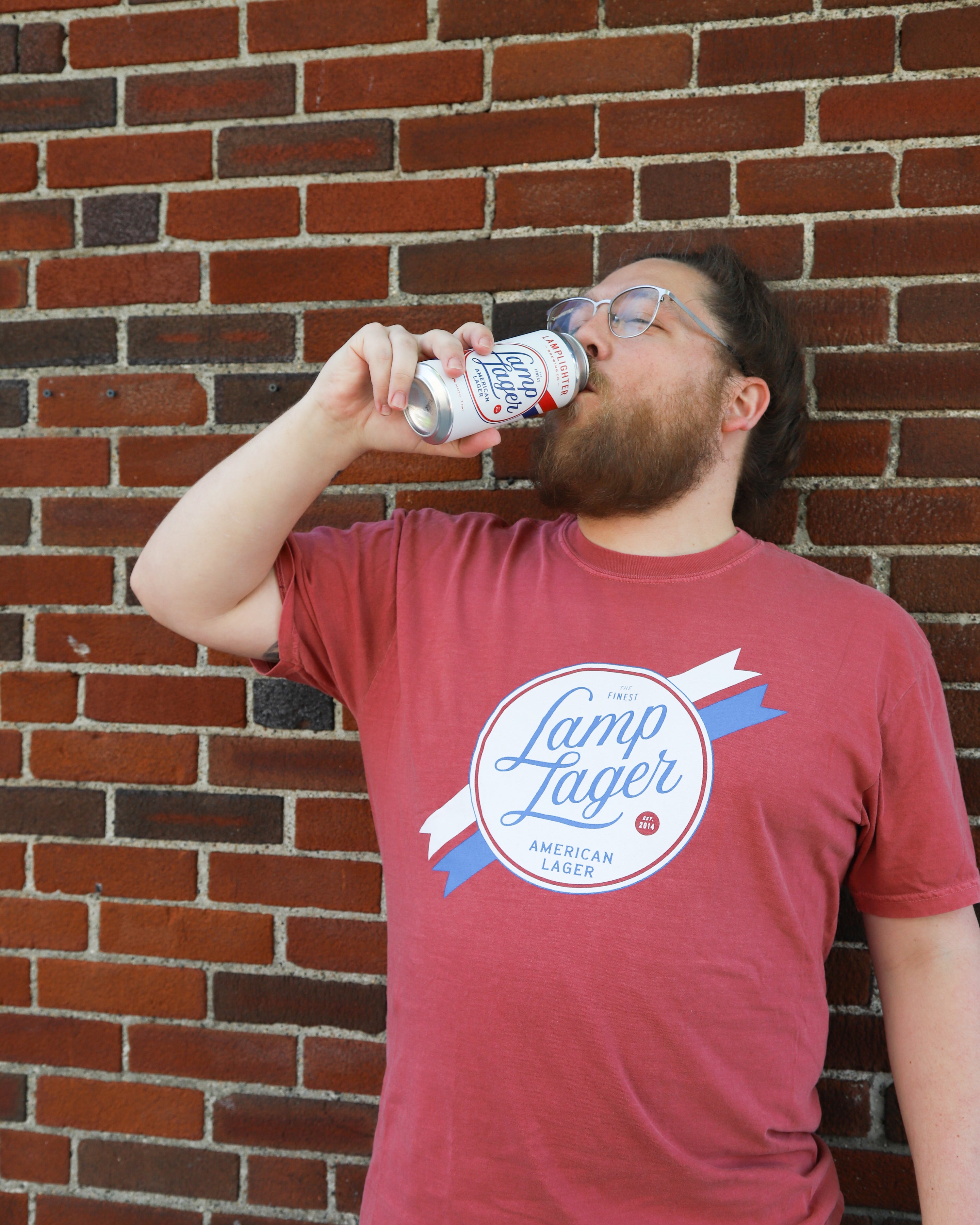 Lamp Lager Crimson Tee Shirt