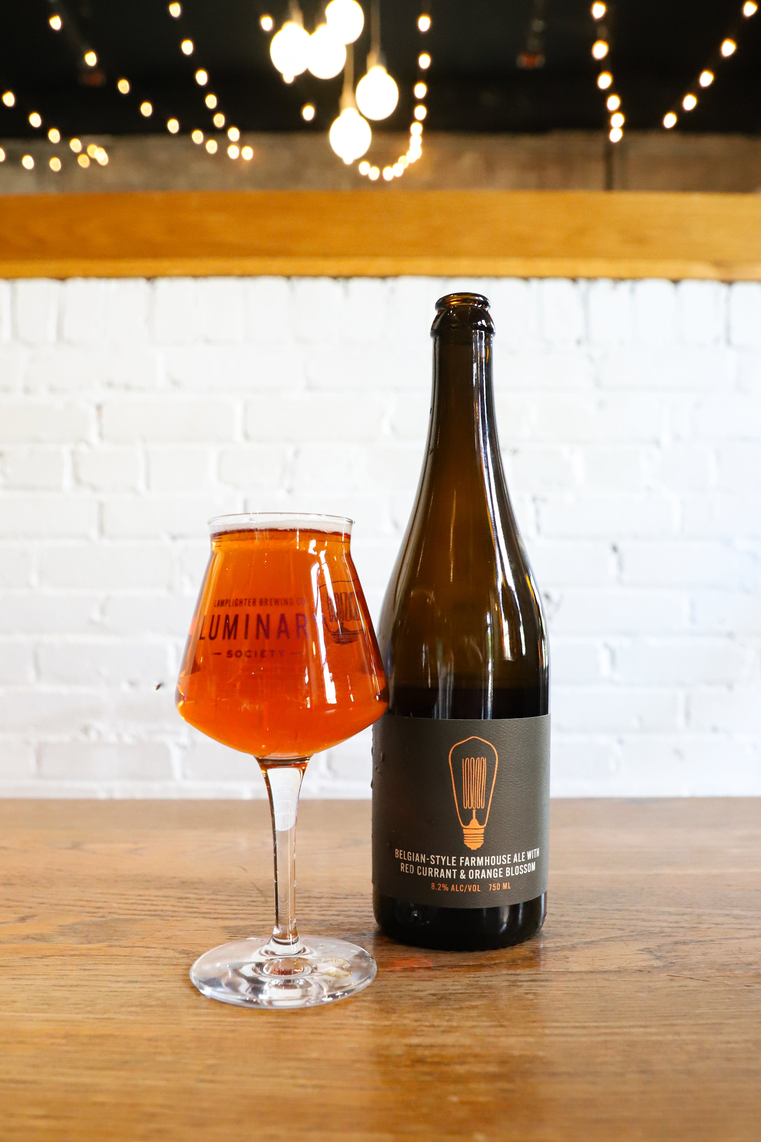 Belgian-Style Farmhouse Ale with Red Currant & Orange Blossom