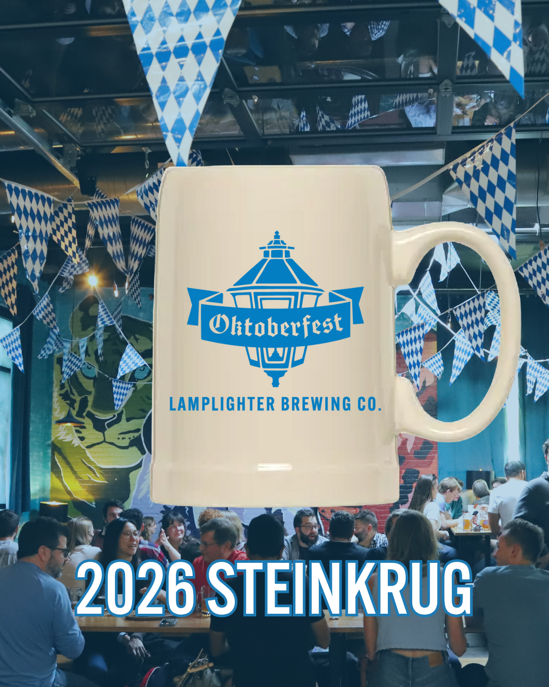 CX Oktoberfest VIP Ticket & Steinkrug